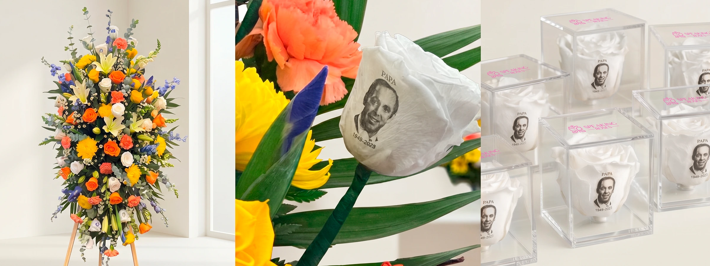 Personalized preserved roses ready to gift and cherish for years