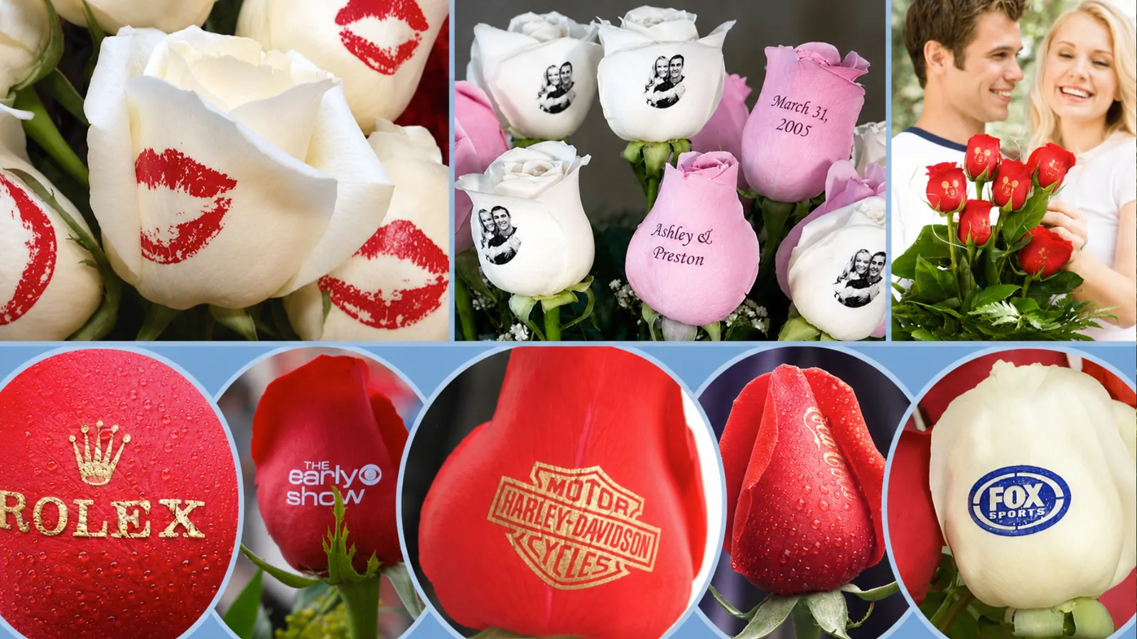 Finished Speaking Roses branded keepsake product photo